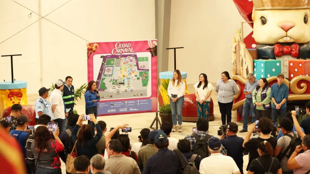 Xmatkuil está listo para iniciar con los desfiles del Carnaval de Mérida 2026