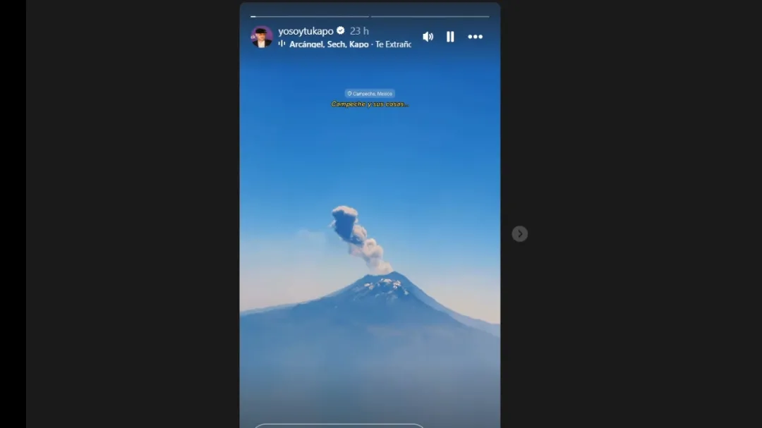 Kapo deslumbra al presumir las playas y el atardecer de Campeche