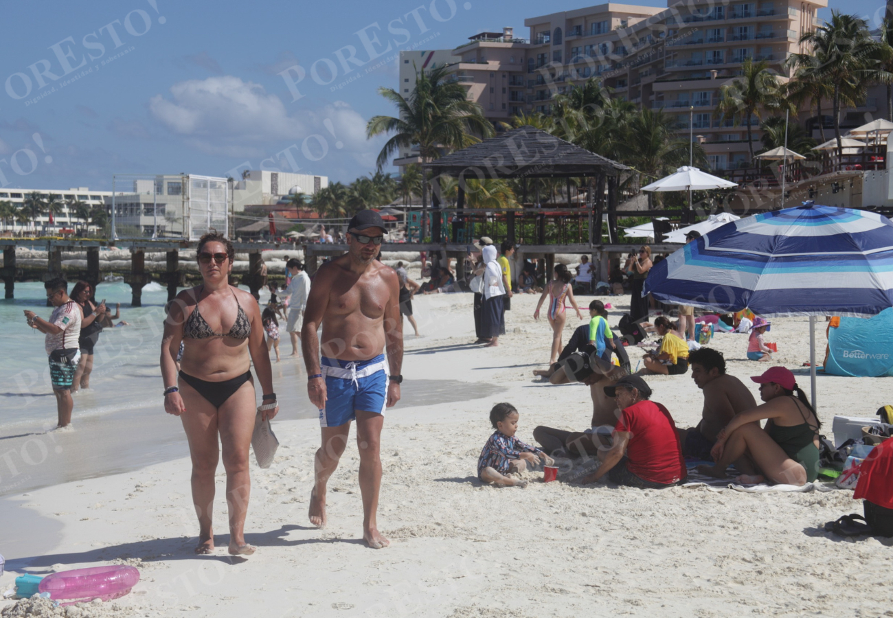Autoridades exhortaron a los visitantes a mantener medidas de prevención para conservar el saldo blanco