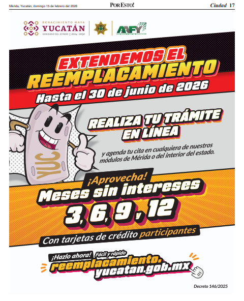 Gobierno extiende plazo de placas para apoyar a ciudadanos