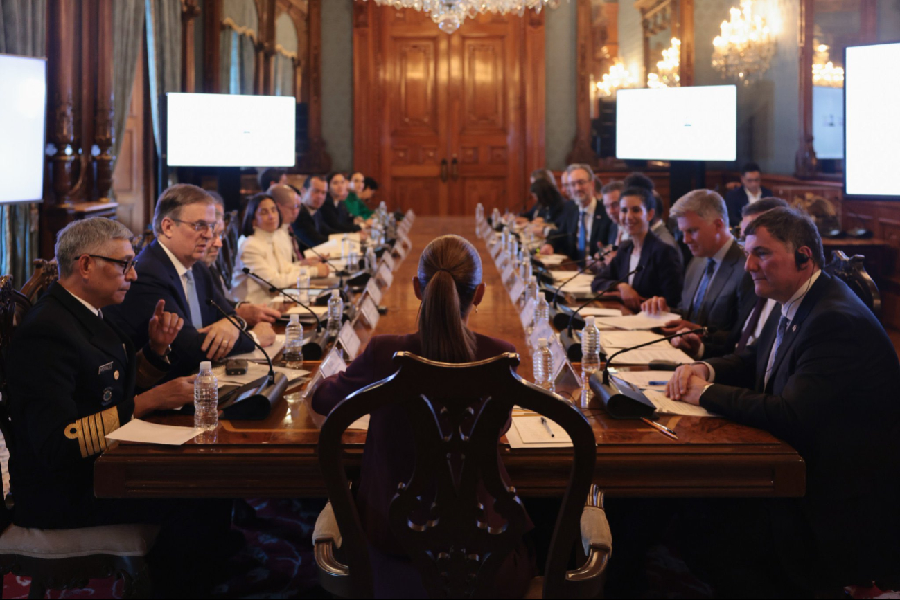 Participaron funcionarios mexicanos como Marcelo Ebrard y Luz Elena González.