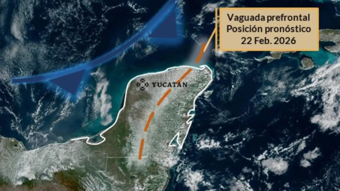 Alertan por cambio drástico de clima en Yucatán ante llegada de nuevo Frente Frío