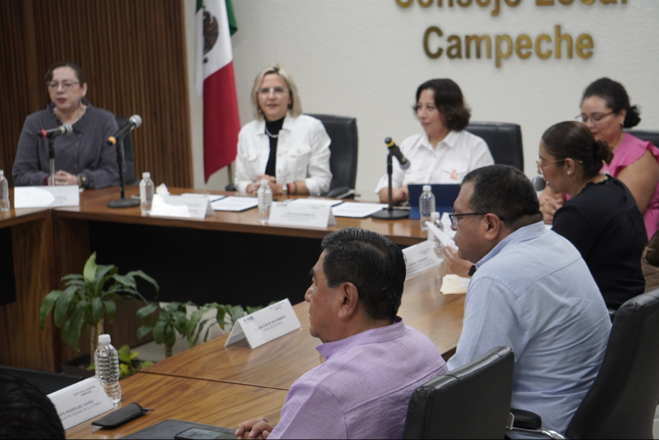 El Instituto Nacional Electoral en Campeche firmó la “Agenda de Género 2026” con autoridades locales y el Instituto de la Mujer del Estado de Campeche.