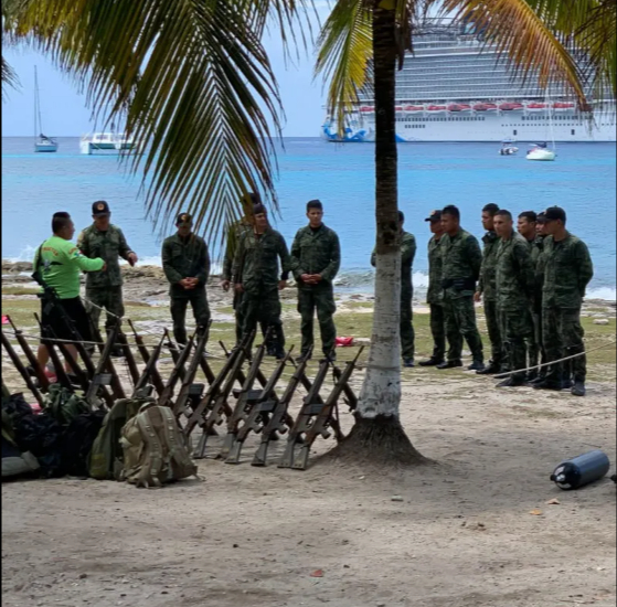 En el 2018, un comando del vecino país del norte entrenó a efectivos “aztecas”