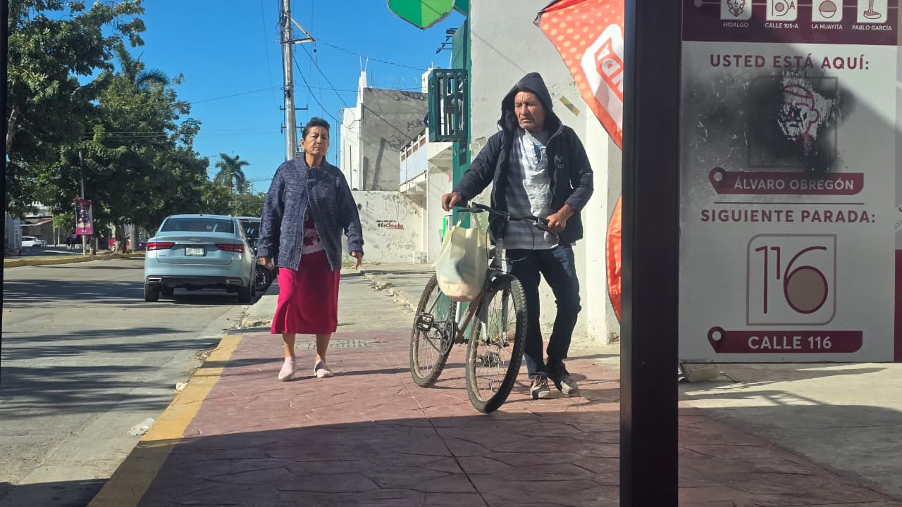 Masa de aire ártico provoca noches frías y viento en Campeche
