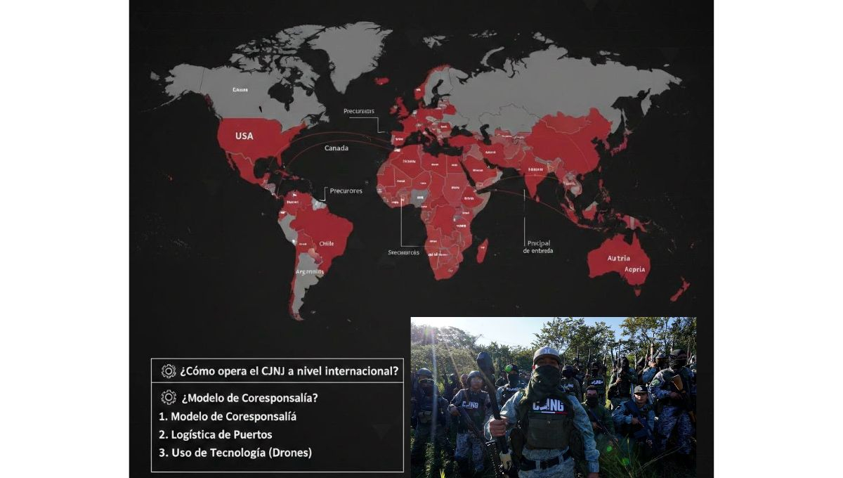 La muerte de “El Mencho” marcó el fin de su liderazgo, pero dejó en evidencia el nivel de expansión internacional que alcanzó el CJNG