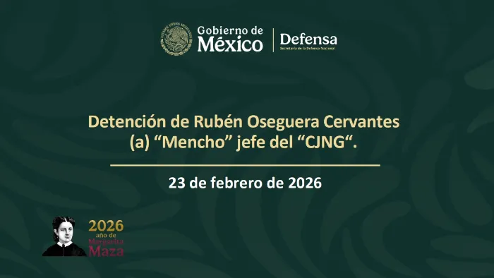 El Gobierno de México detalla cómo fue el operativo en Tapalpa donde resultó herido Nemesio “El Mencho” y falleció durante su traslado. Defensa y SSPC informan saldo, detenidos y restablecimiento de carreteras.