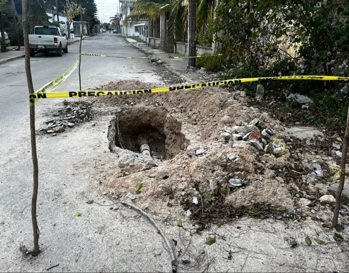 Señalan que las obras representan una disminución de espacio para los transeúntes.