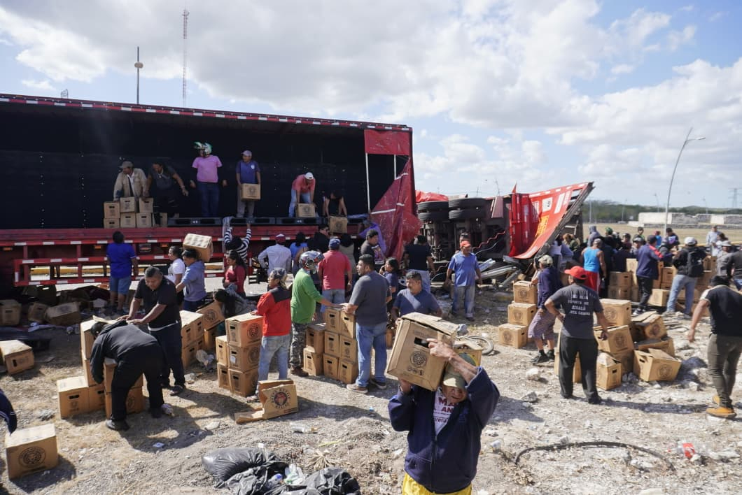 Fiscalía de Campeche determinará la situación legal de los implicados.