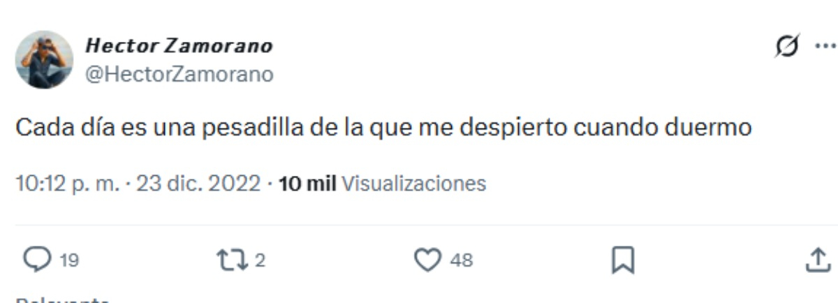 Lucha de Zamorano contra la depresión.