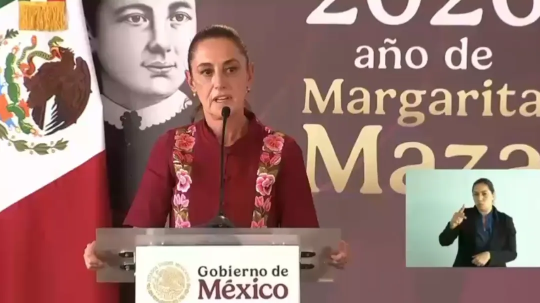 La Presidenta Sheinbaum encabezó la entrega de tarjetas del Bienestar.