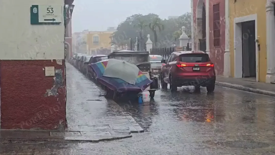 Frente Frío 33 deja lluvias en Campeche