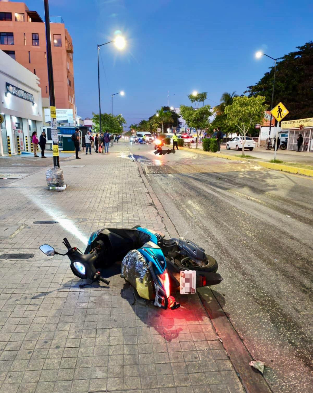 Paramédicos lo trasladaron al Hospital General de Zona número 18 en donde perdió la vida