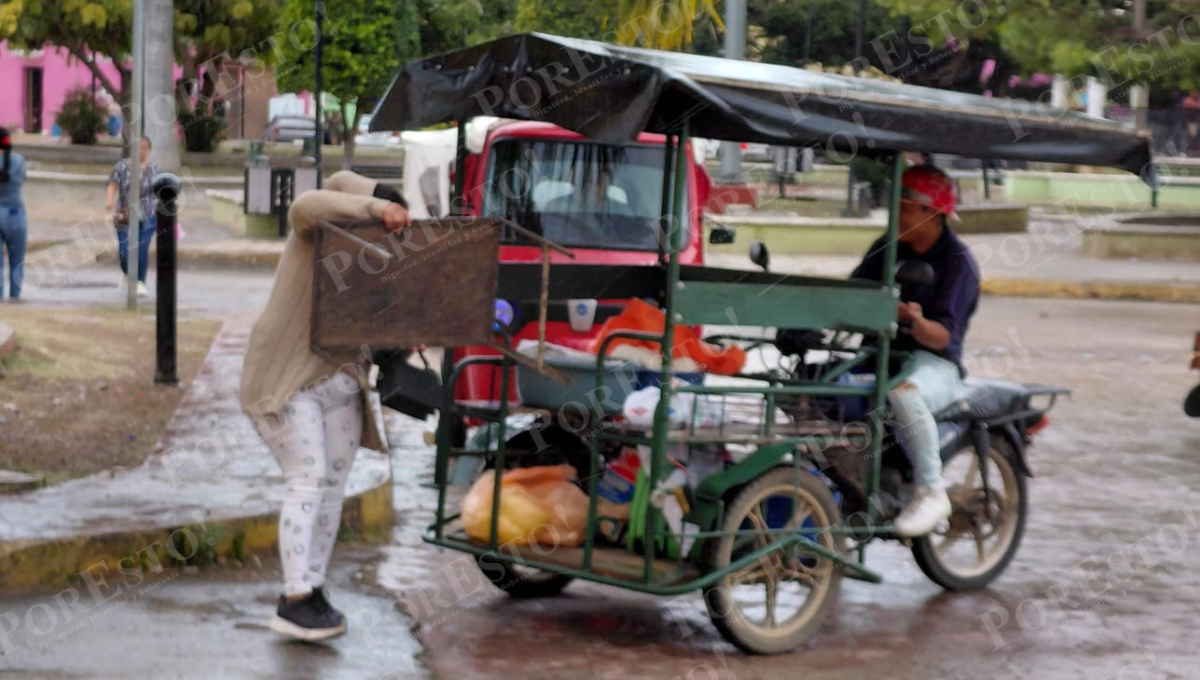 Rachas de viento del “norte” y lluvia moderada alteraron actividades cotidianas.