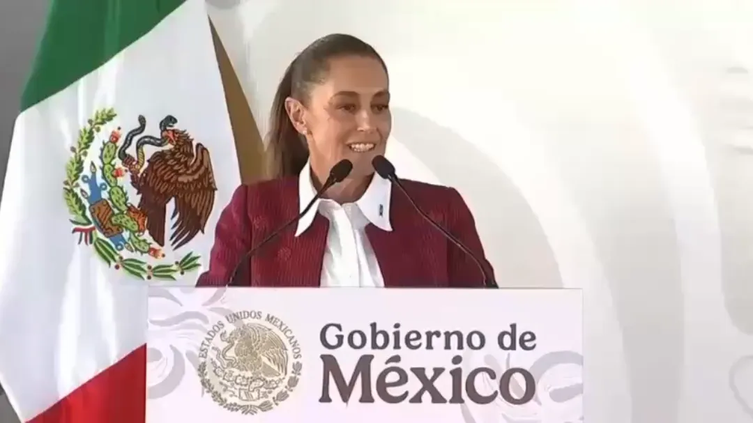 La presidenta Sheibaum Pardo señaló que todos los alumnos de la Universidad Rosario Castellanos recibirán la beca “Gertrudis Bocanegra”