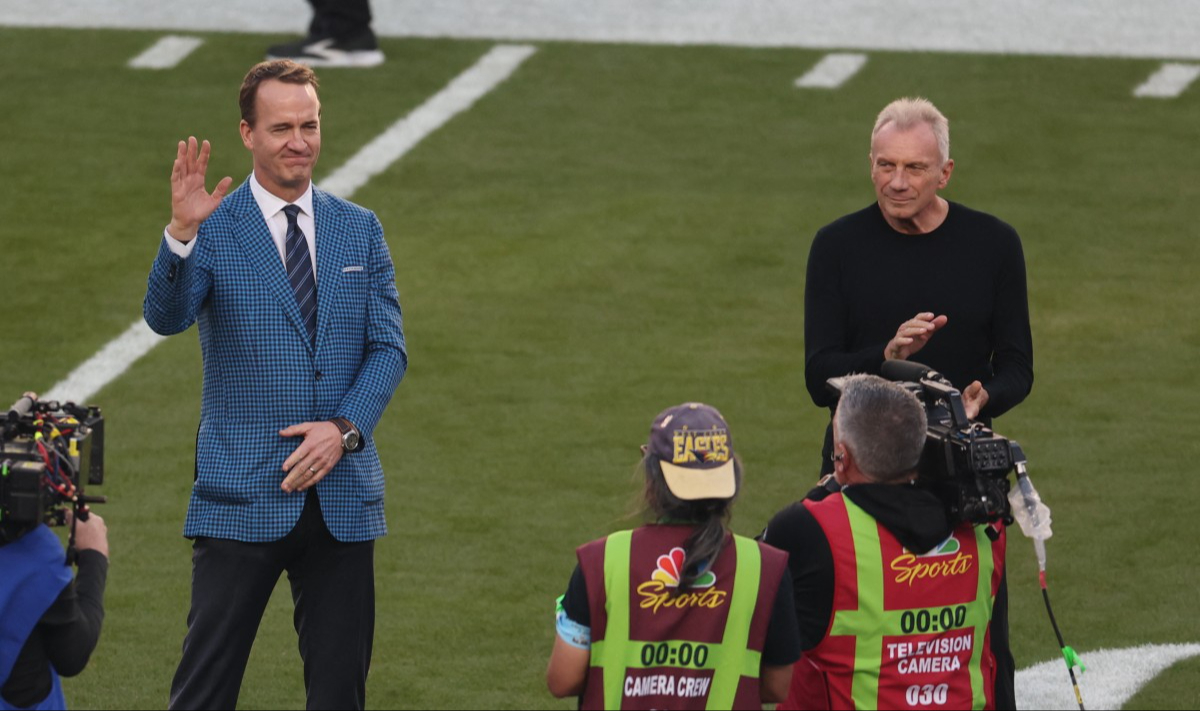 Peyton Manning y Joe Montana