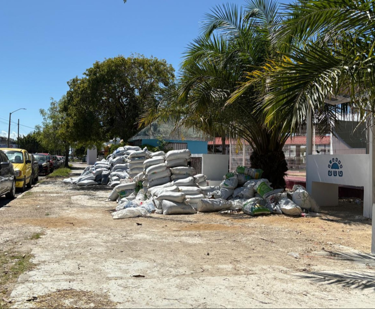 Detrás de los costales ya han presenciado a borrachos.