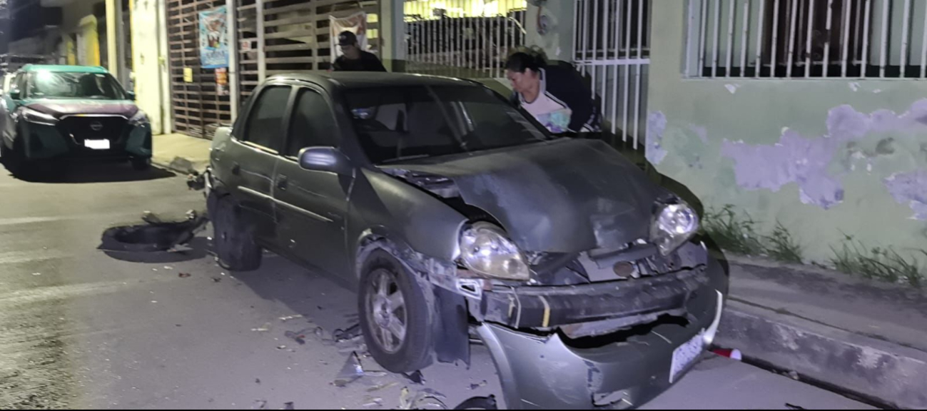 El conductor presuntamente manejaba en estado inconveniente.