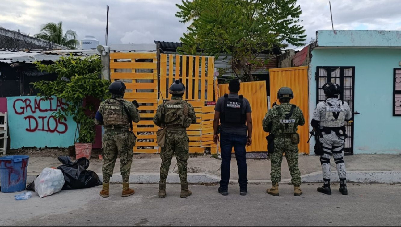 Los indicios asegurados y las personas detenidas quedaron a disposición del Ministerio Público