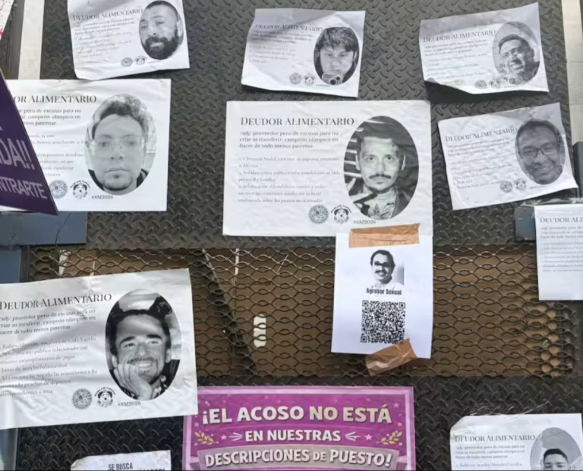 Christian Nodal en el tendedero de deudores alimentarios.