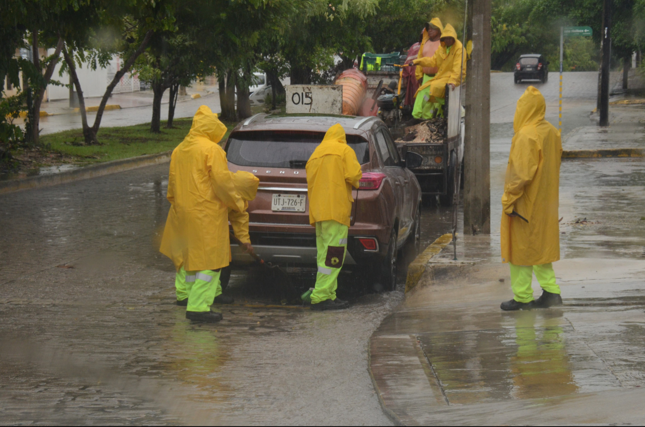 Protección Civil recomendó a la población mantenerse informada de las condiciones climáticas