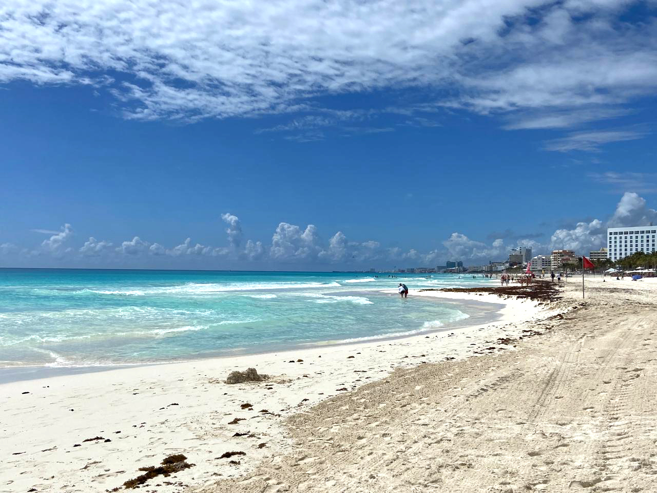 Algunos balnearios de la zona norte no registran mayor problema