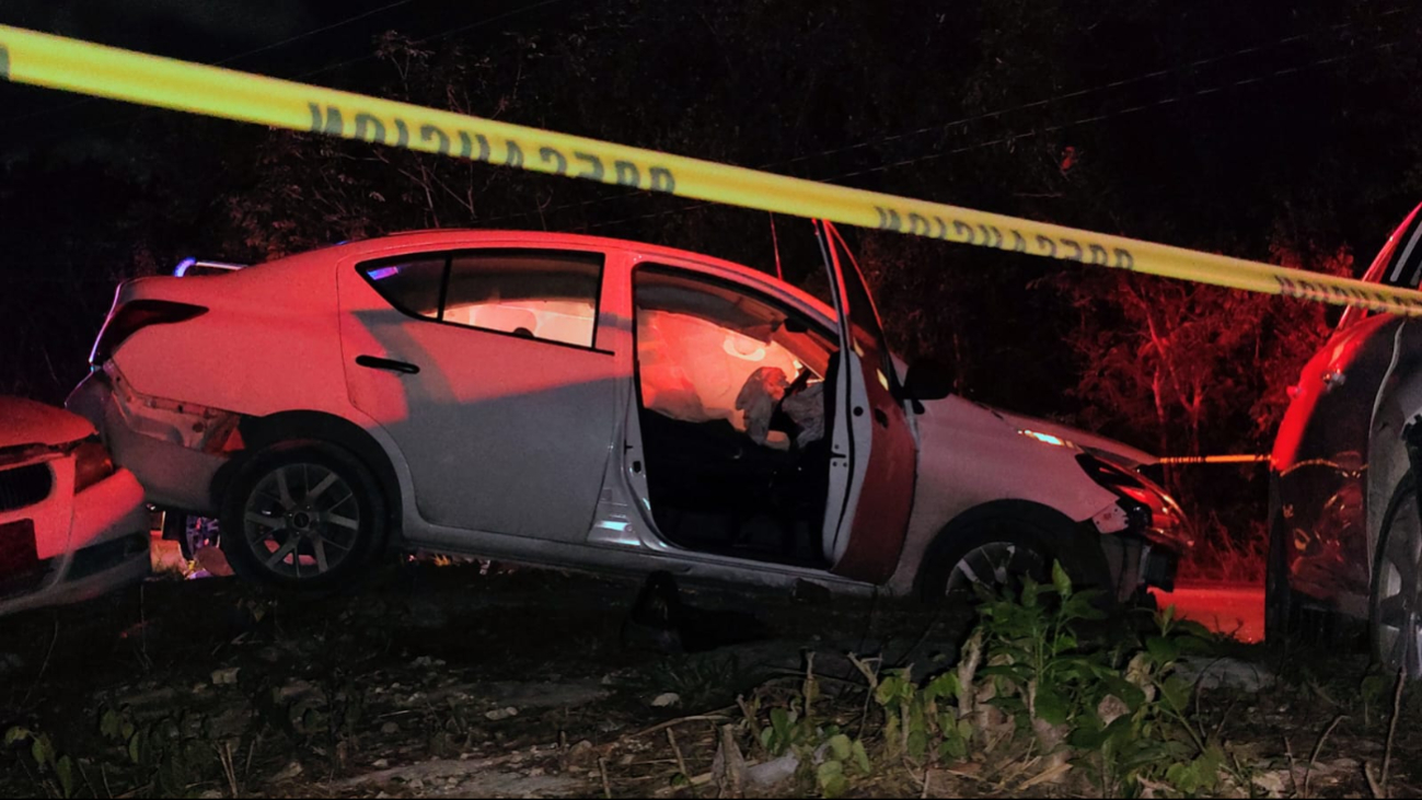 El lesionado fue trasladado de urgencia a bordo de una ambulancia de Protección Civil a un hospital de la ciudad de Cancún, donde quedó bajo observación médica