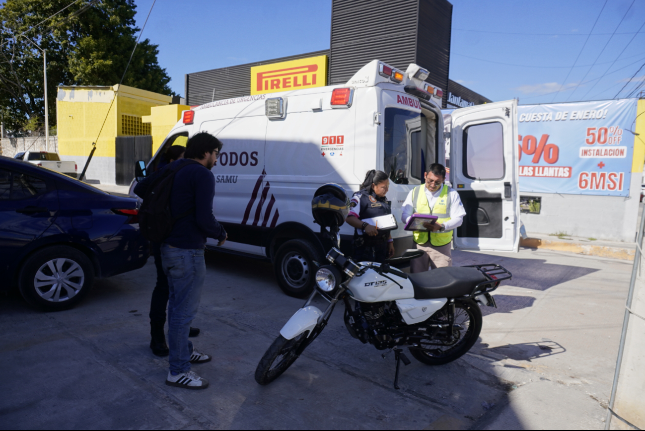 Alcohol y falta de responsabilidad, principales causas de percances en motocicletas