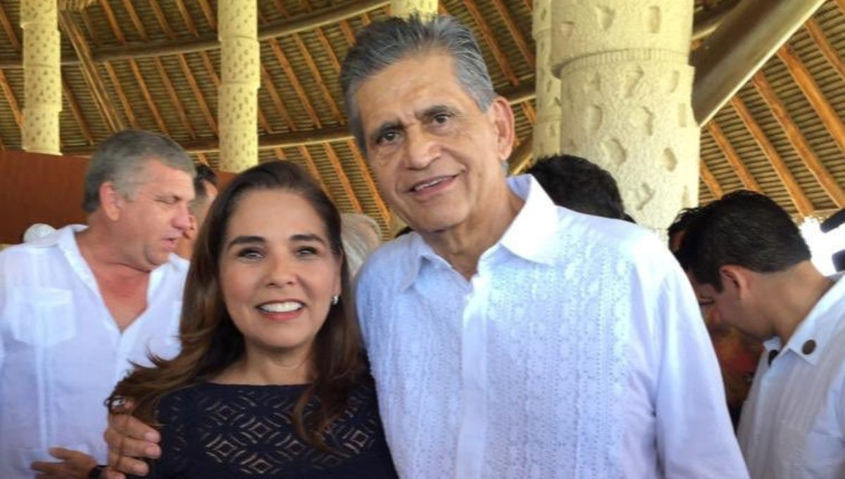 Mara lezama, gobernadora de Quintana Roo y Miguel Quintana Pali