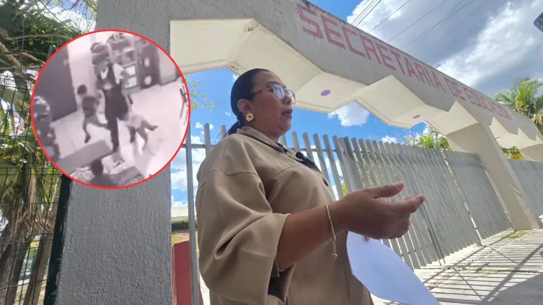 Padres de familia respaldan denuncias.