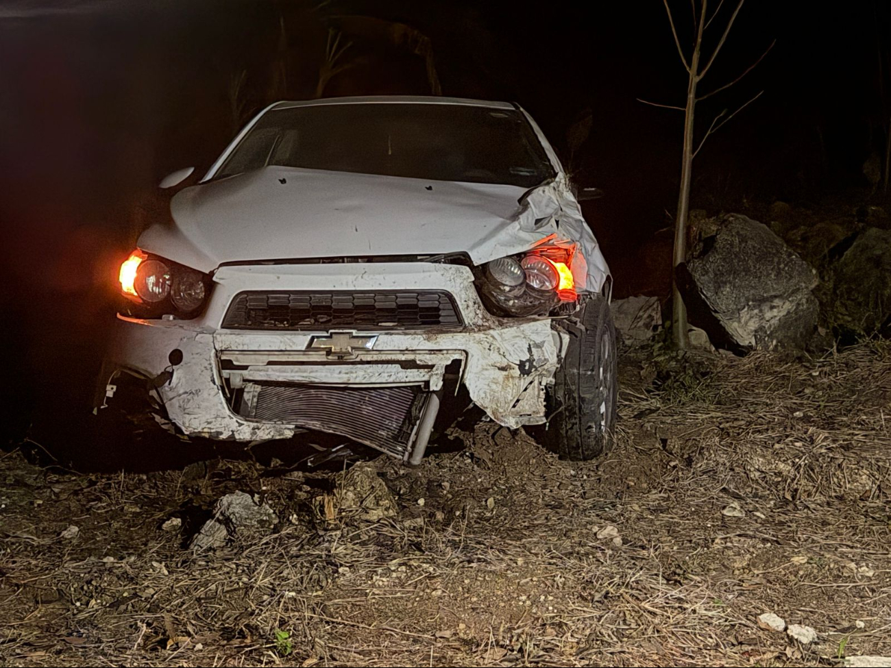 Peligro en la carretera: Hopelchén registra accidentes por trabajos de SEDUMOP sin aviso