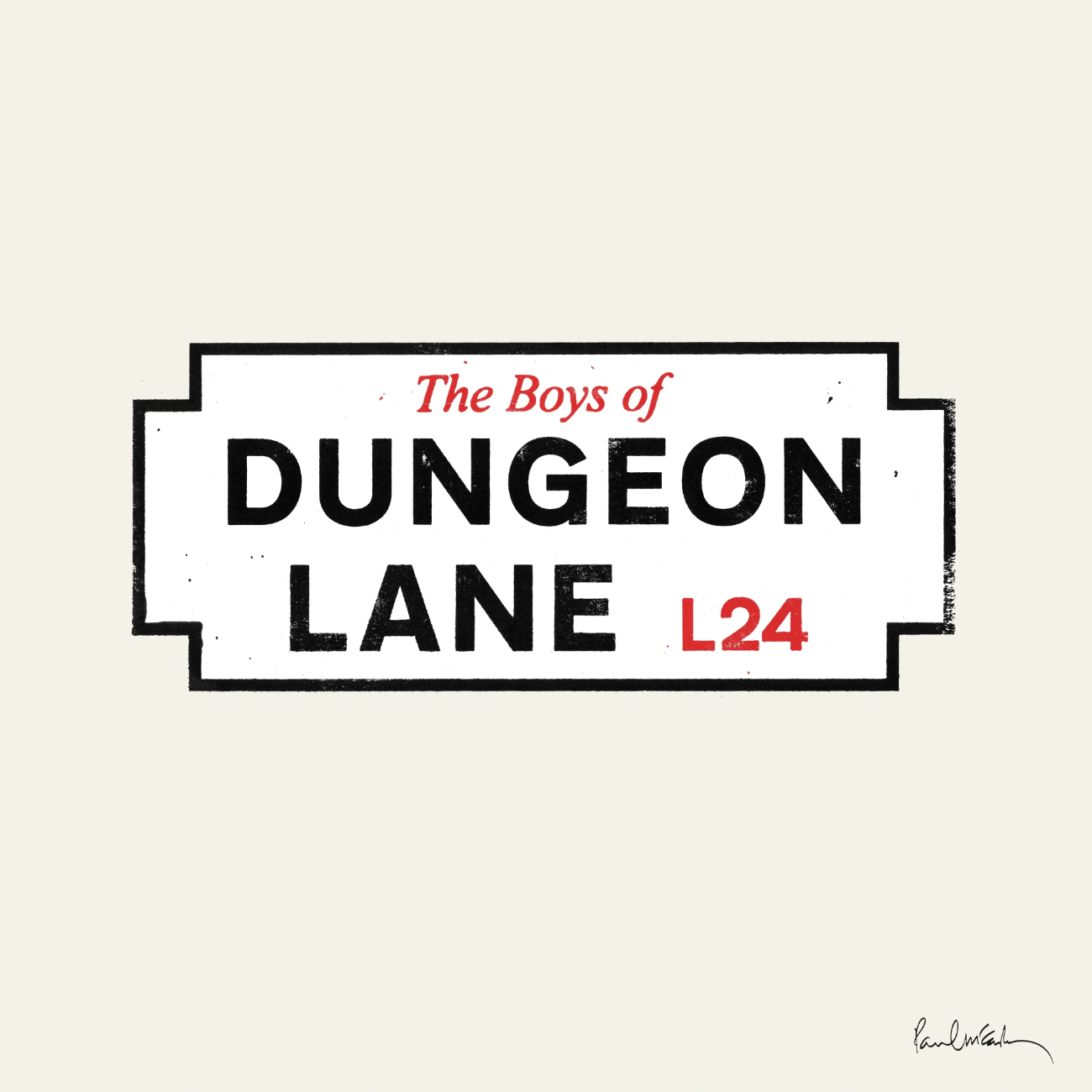 La portada de The Boys Of Dungeon Lan, el nuevo álbum de Paul McCartney.