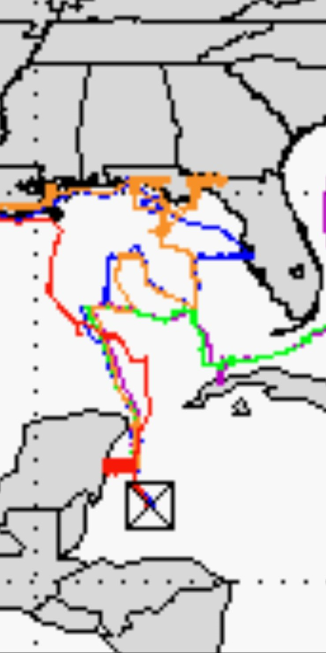 Desvío por corrientes del Canal de Yucatán habría retrasado el viaje.