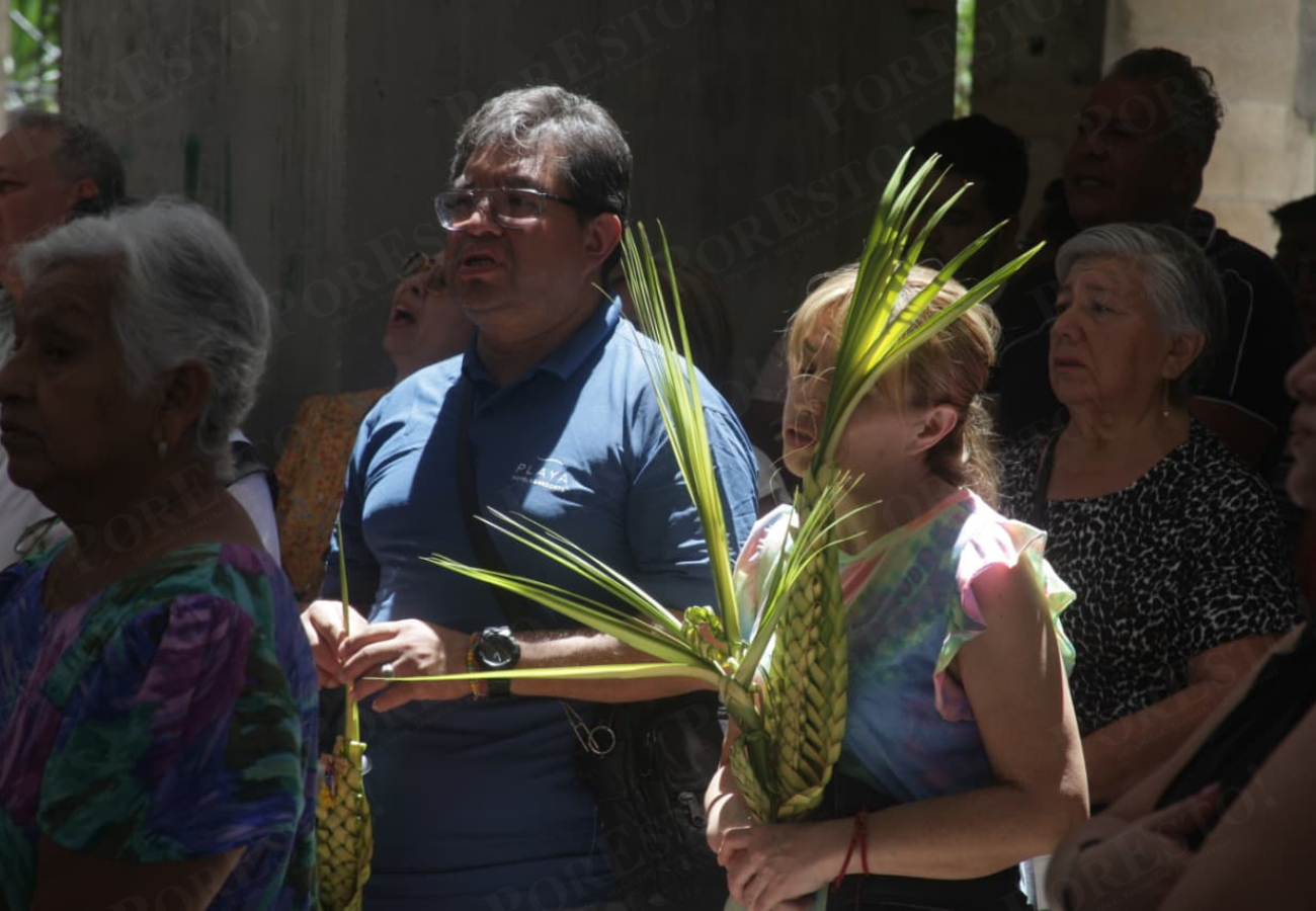 Domingo de ramos en Cancún
