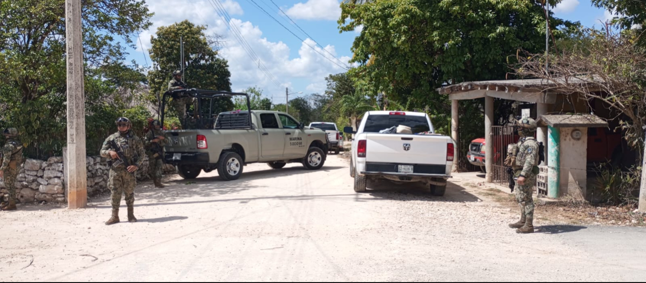 El arribo de las fuerzas federales tomó por sorpresa a los habitantes de esta pequeña localidad