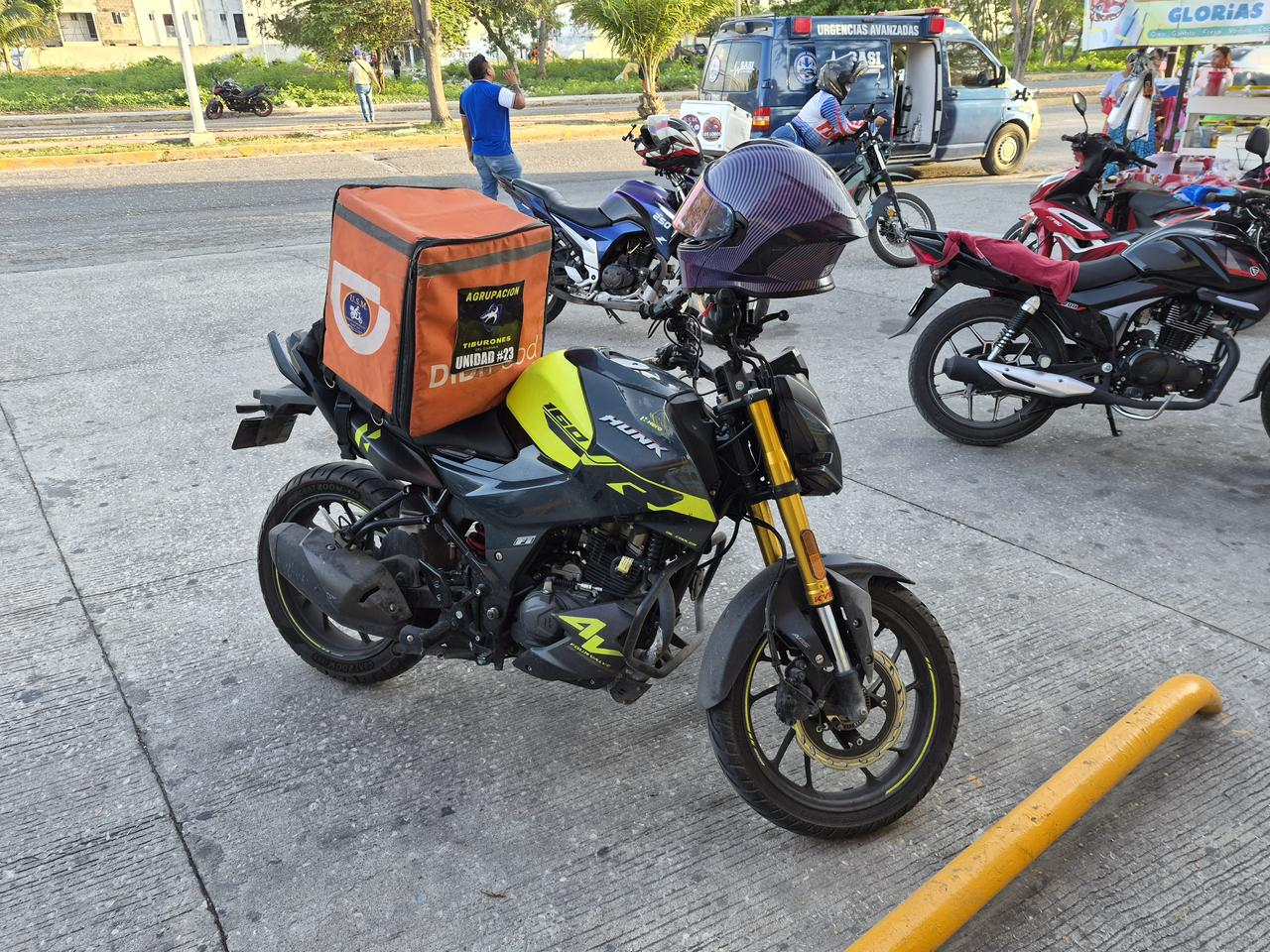 Motociclista pagó daños y ambas partes llegaron a acuerdo.