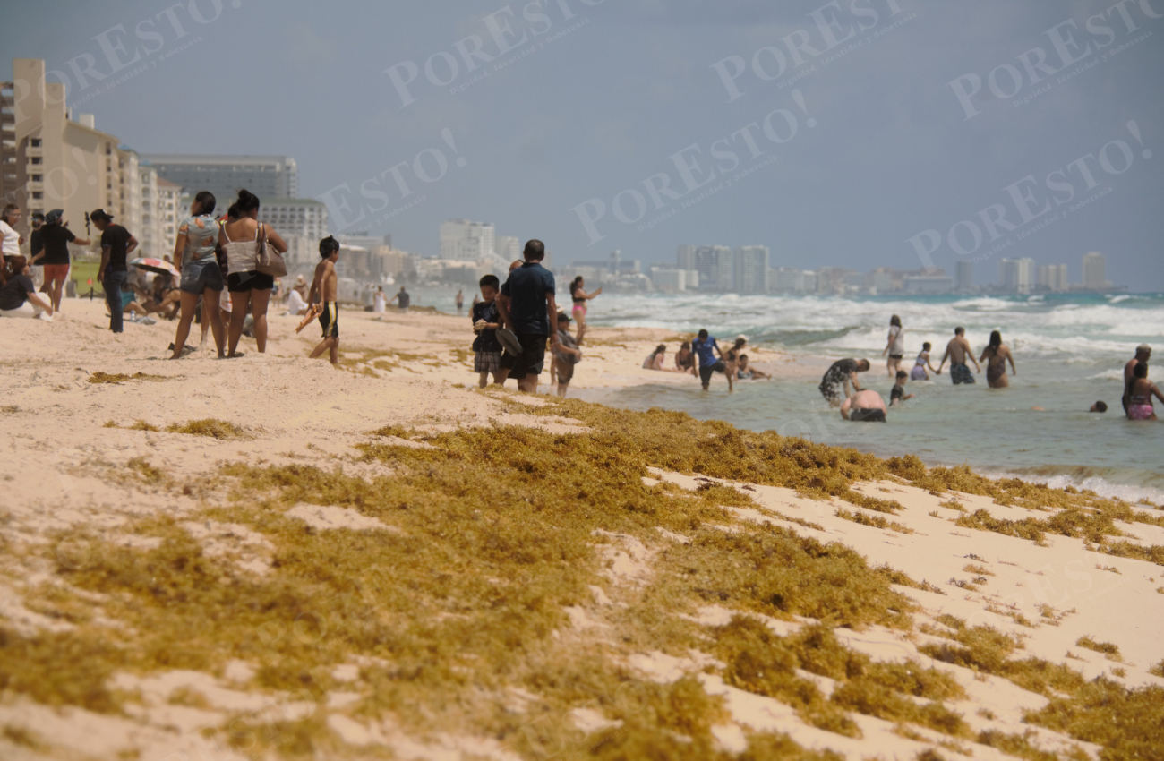 Desde temprana hora numerosas familias acudieron a los balnearios naturales