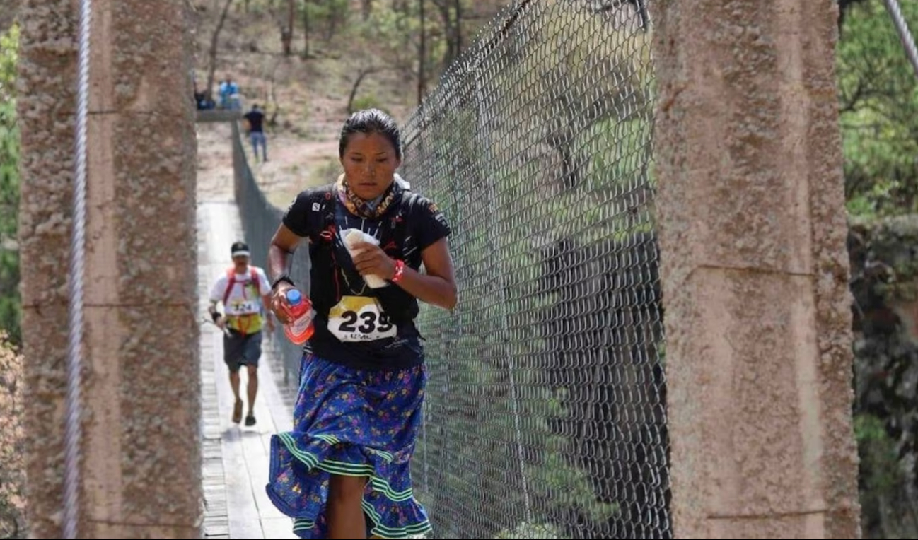 Juana Ramírez en acción