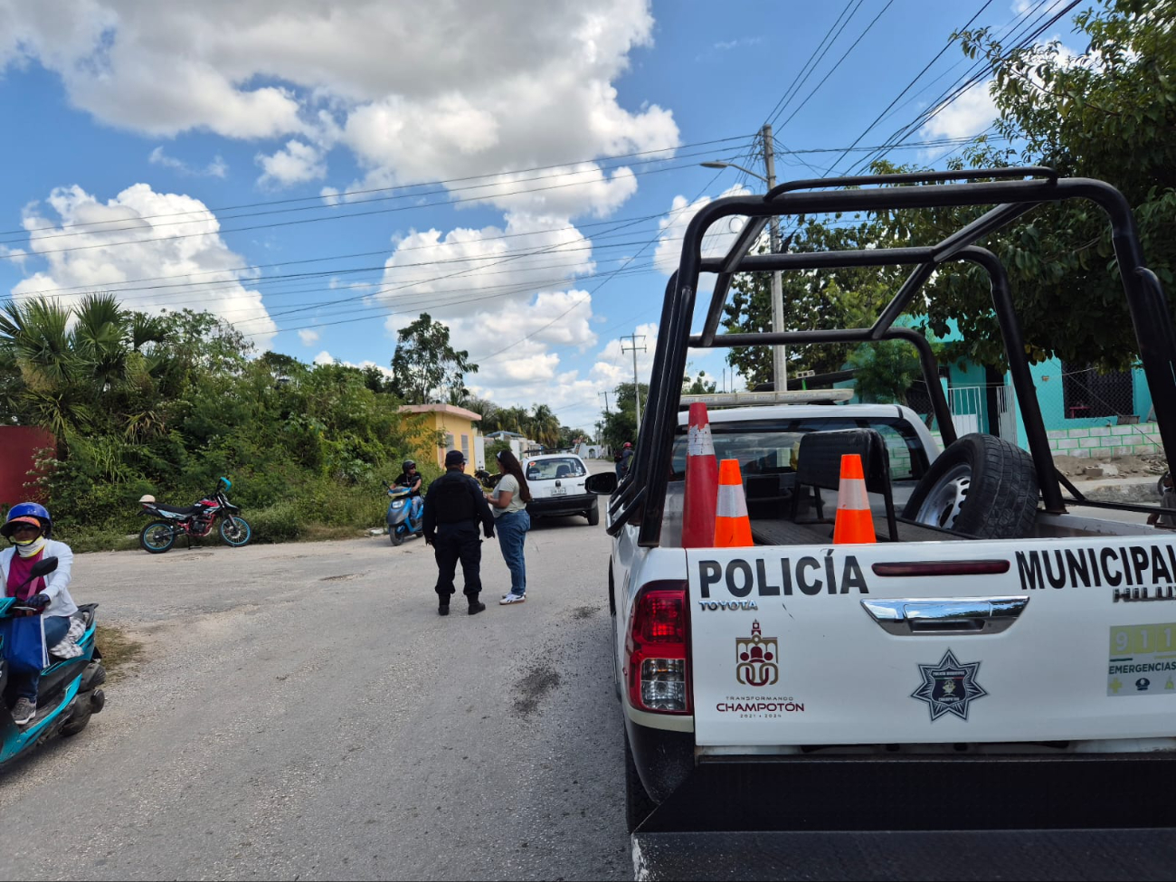 La Policía Municipal tomó conocimiento del hecho y el caso podría turnarse al Ministerio Público.