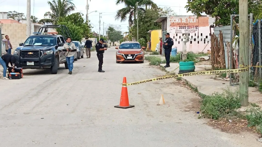 Balacera en Kanasín provoca movilización policiaca; reportan un herido y un detenido