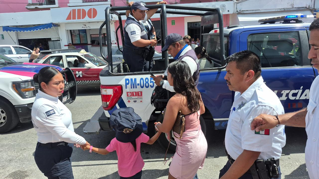 La hija menor de la víctima se refugió con un vendedor ambulante.