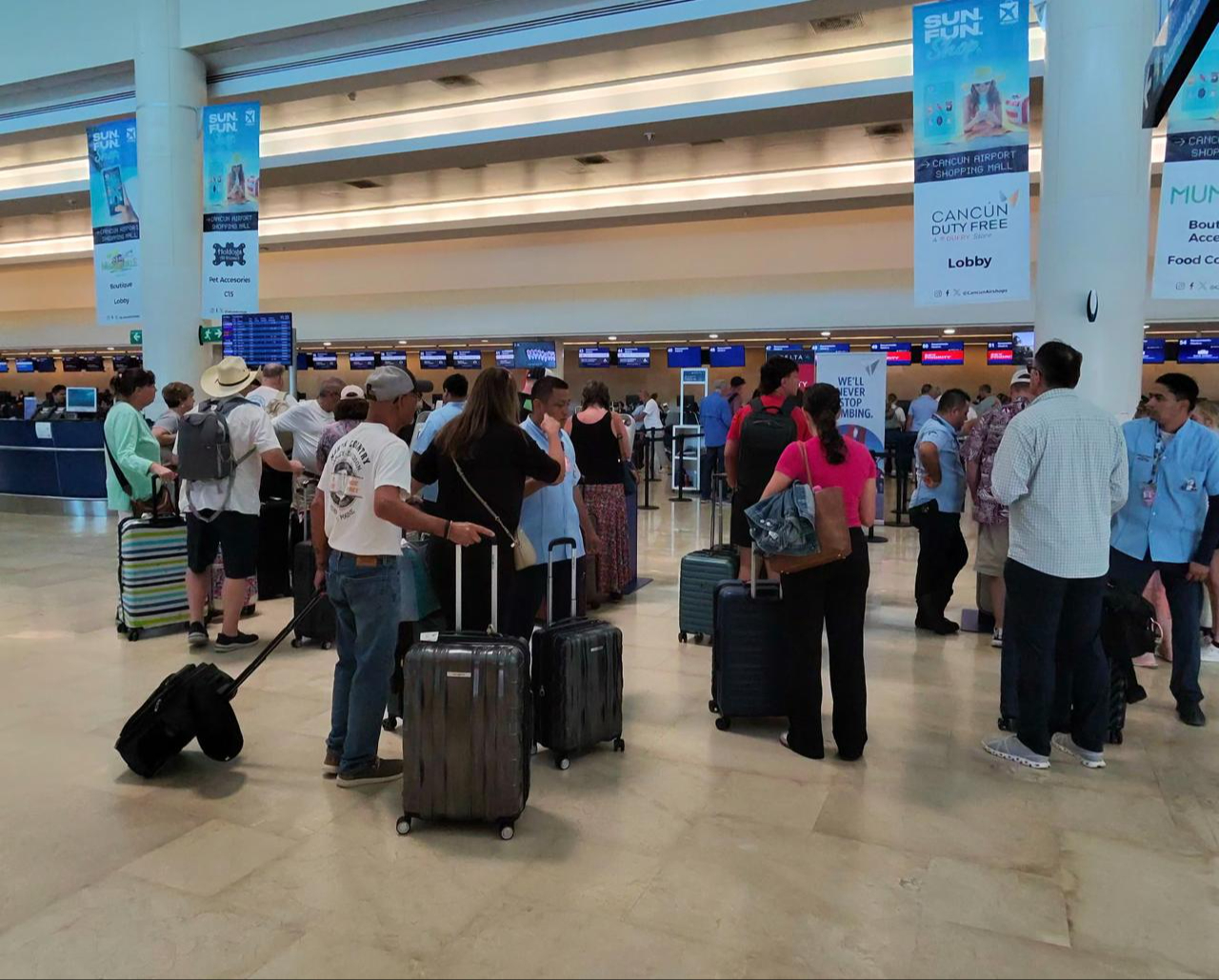 En el acumulado de tráfico internacional es de 3 millones 857 mil 232 personas transportadas durante enero y febrero de este año