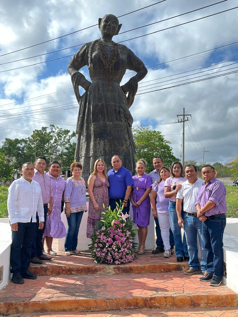 Hopelchén conmemora el 8M con reflexión y homenaje