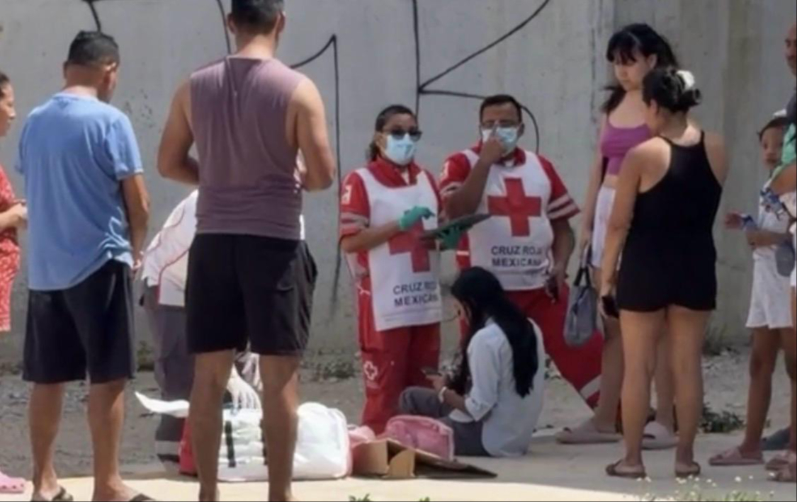 Aparentemente el conductor no tomo sus medidas de precauciones y se estampó contra la motocicleta