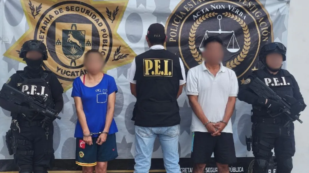 Mérida: detienen a dos tras violento asalto a mujer de 62 años en Francisco de Montejo