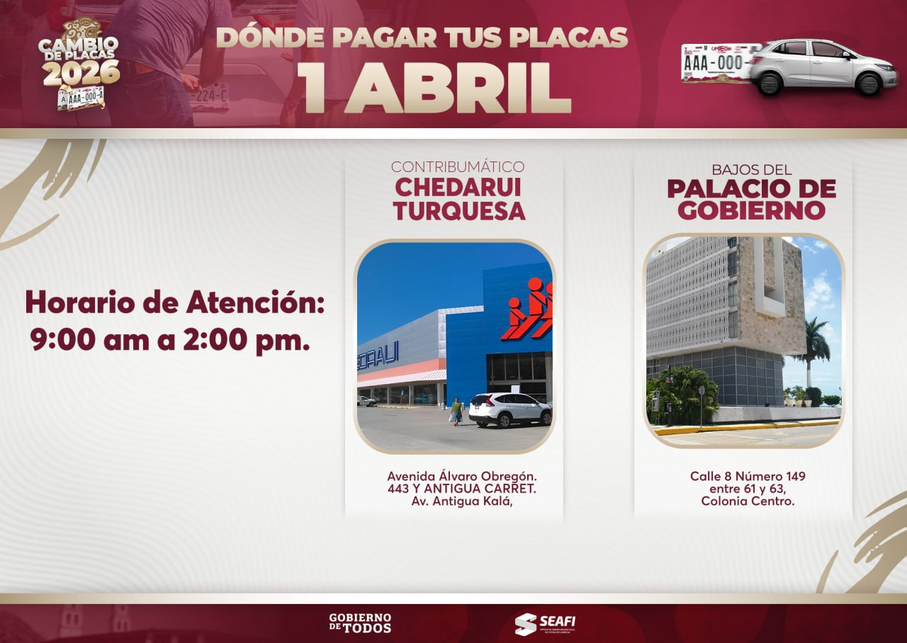 Trámite puede hacerse en módulos o en línea.