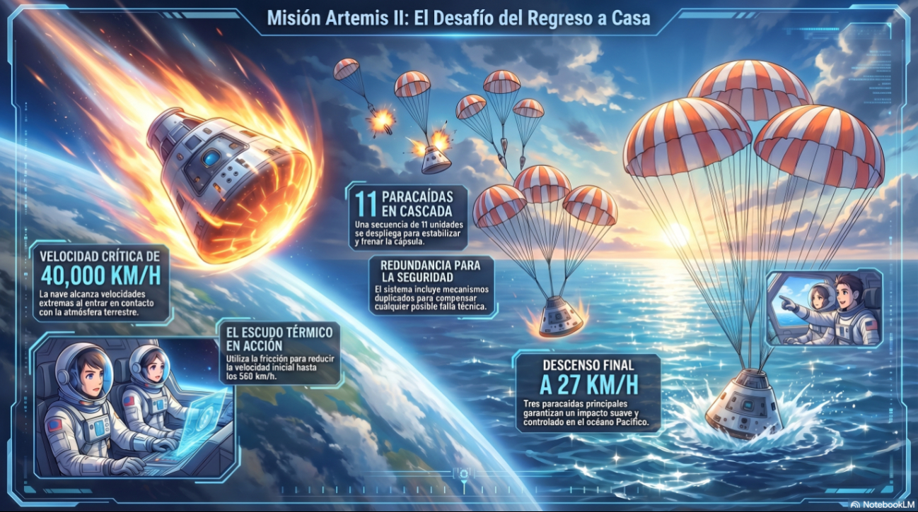 Especialistas destacan que los paracaídas son la última línea de defensa para la tripulación