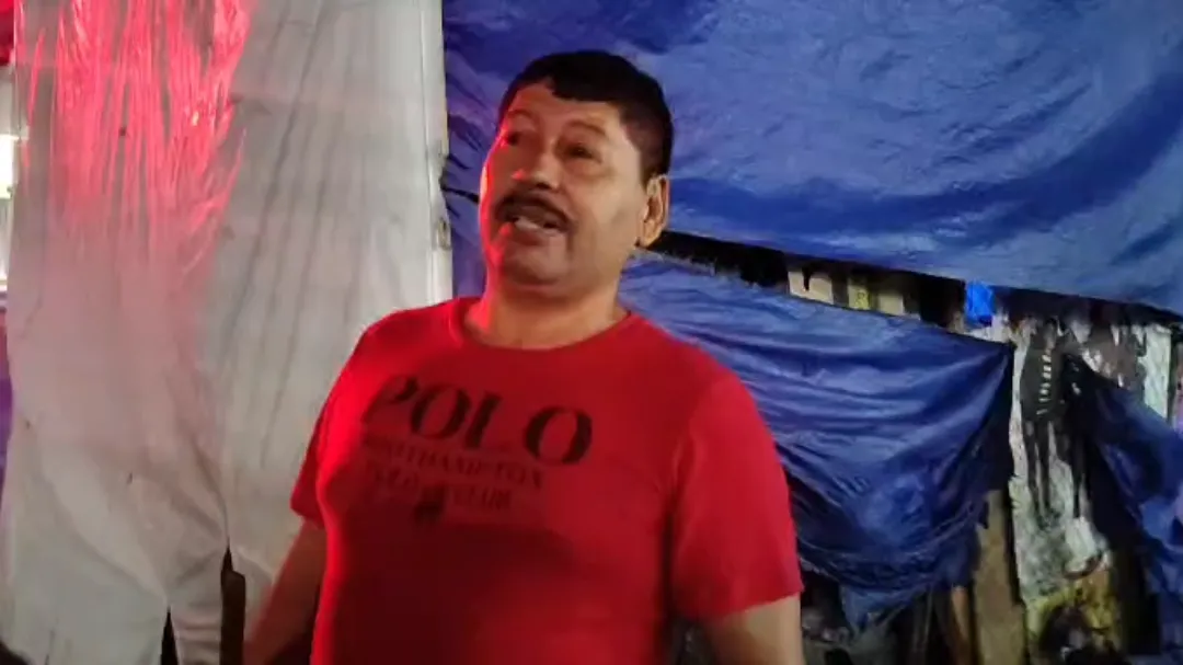 El propietario logró controlar el incendio.