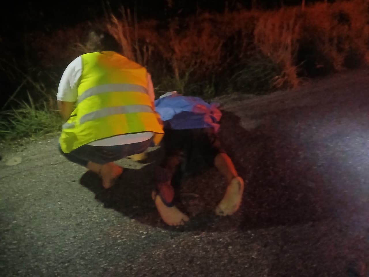 SPSC y SEMEFO atienden accidente mortal en Escárcega