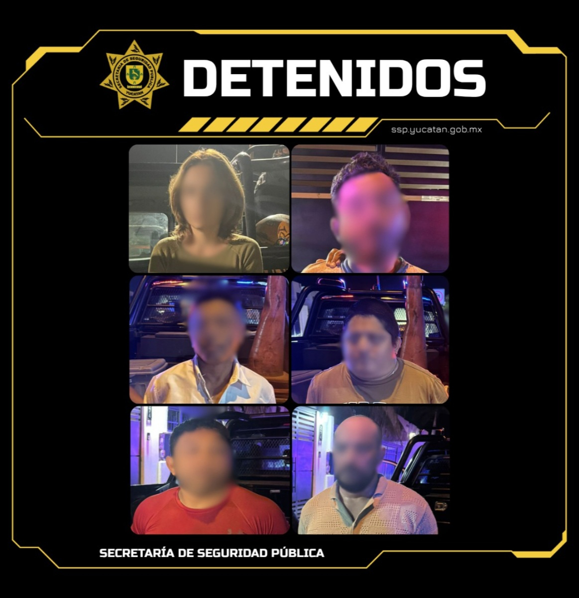 Detenidos por probable participación en un despojo en Las Américas